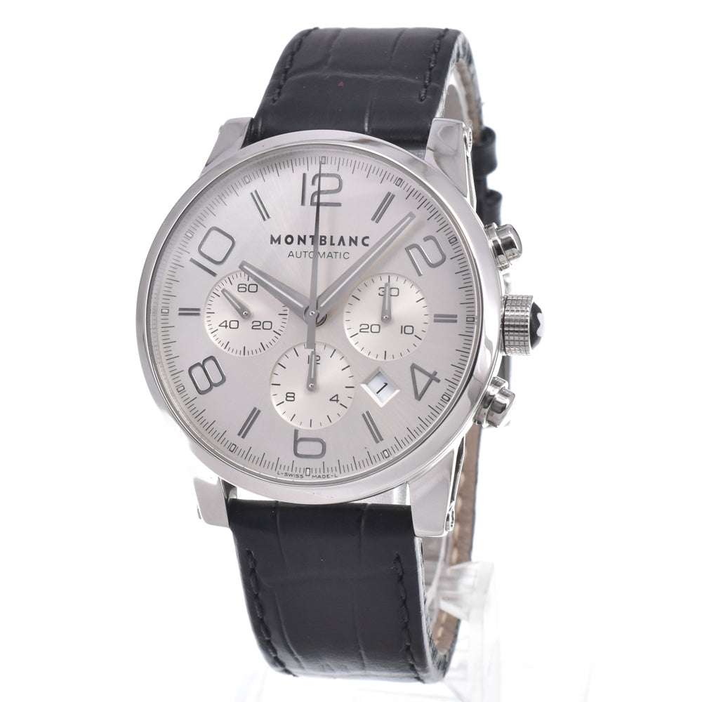 MONTBLANC Time walker 7069 Chronograph Silver Dial Automatic Men's
 Watch I#150334