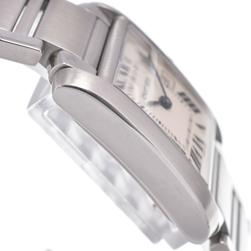 CARTIER Tank Francaise MM W51011Q3 Date Silver Dial Quartz Unisex
 Watch J#150336