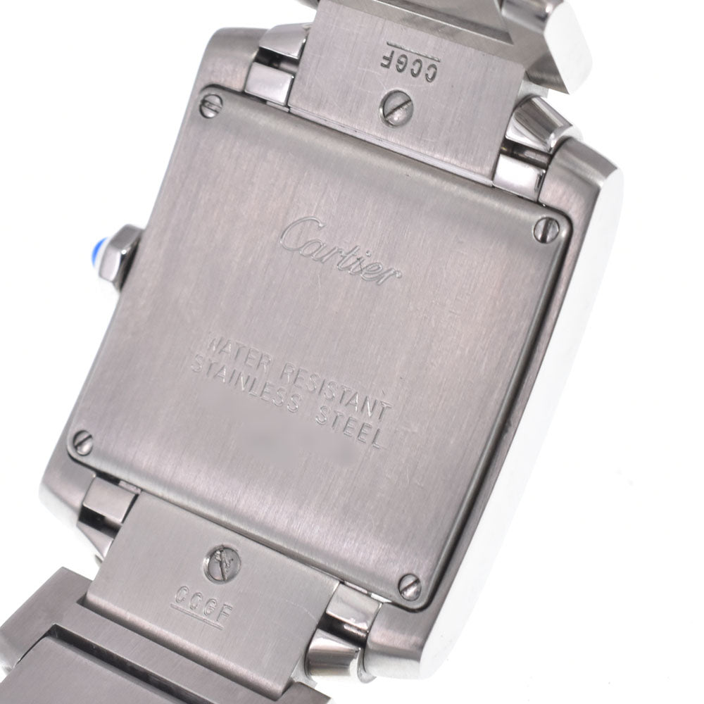 CARTIER Tank Francaise MM W51011Q3 Date Silver Dial Quartz Unisex
 Watch J#150336