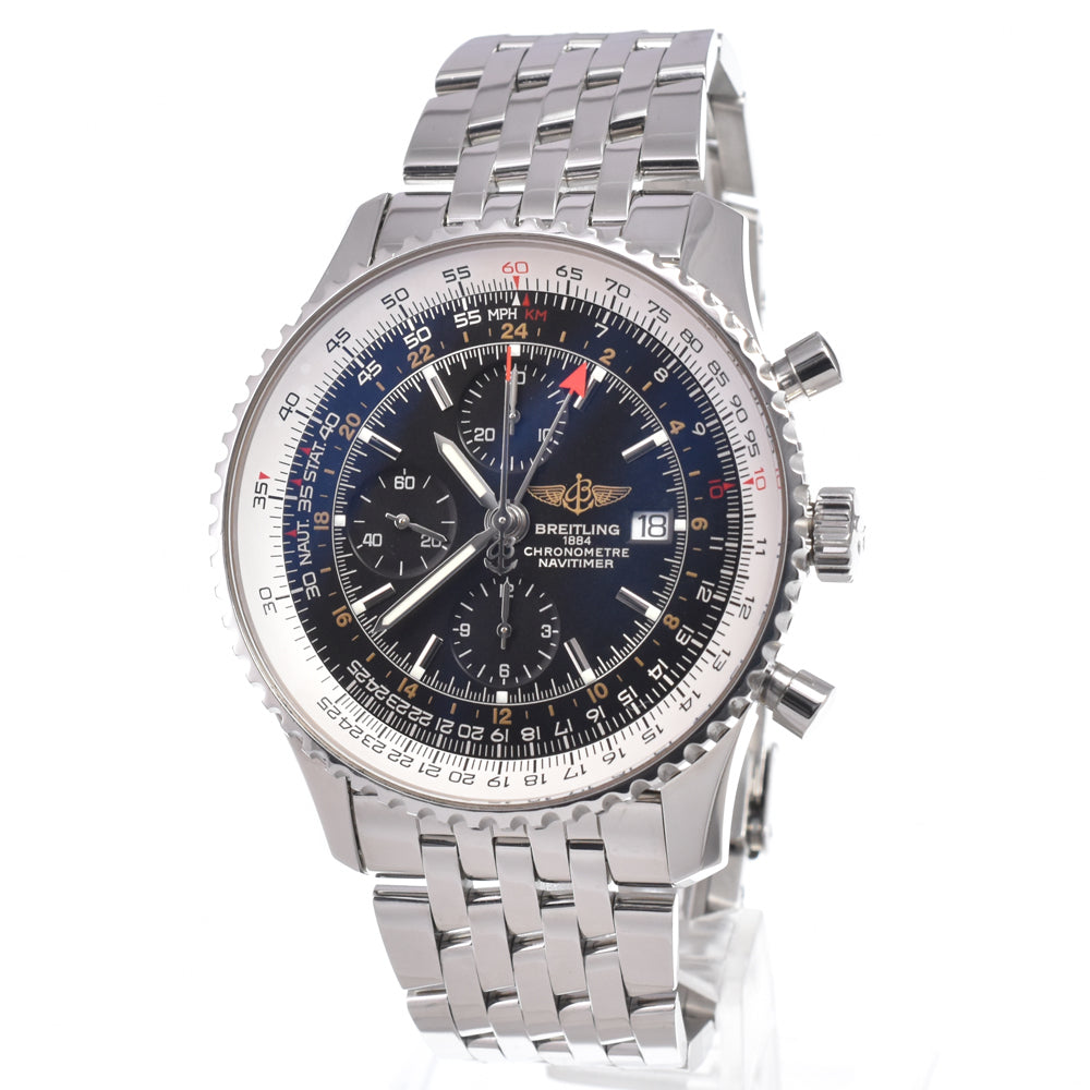 BREITLING Navi timer A24322 Chronograph black Dial Automatic Men's
 Watch J#150340
