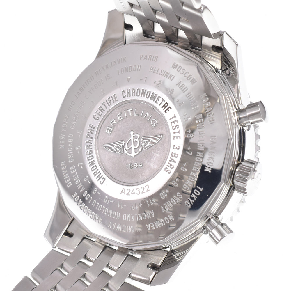 BREITLING Navi timer A24322 Chronograph black Dial Automatic Men's
 Watch J#150340