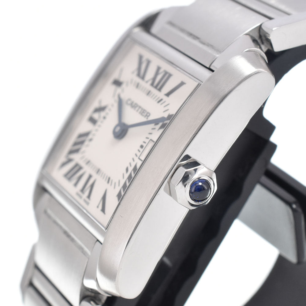CARTIER Tank Francaise MM W51011Q3 Date Silver Dial Quartz Unisex
 Watch K#150344