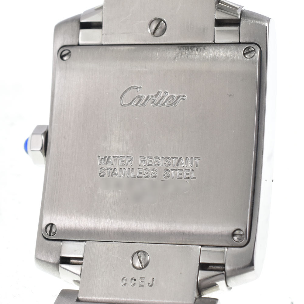 CARTIER Tank Francaise MM W51011Q3 Date Silver Dial Quartz Unisex
 Watch K#150344