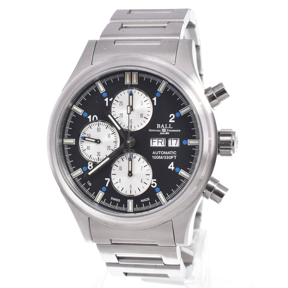 BALLWATCH Stokeman Ionosphere CM1090C Chronograph black Dial Automatic Men's
 Watch J#150350