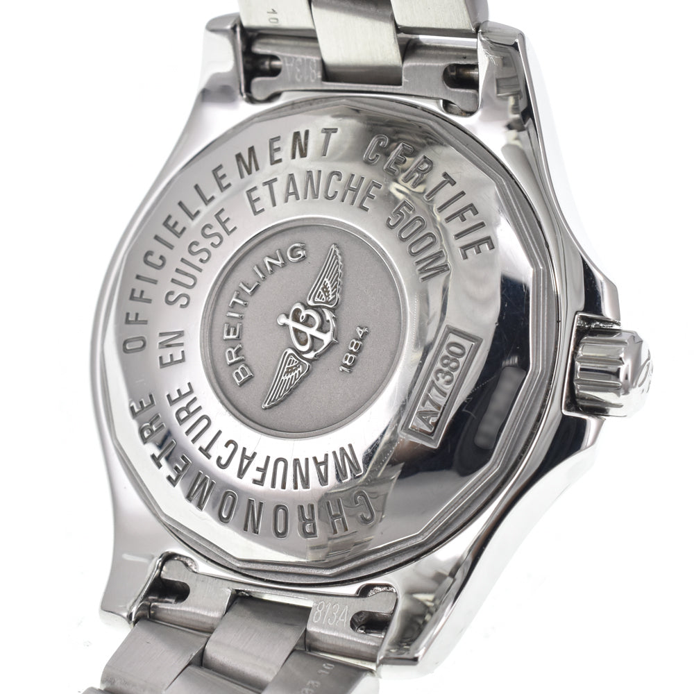 BREITLING Colt Ocean A77380 Date Silver Dial Quartz Ladies
 Watch K#150355