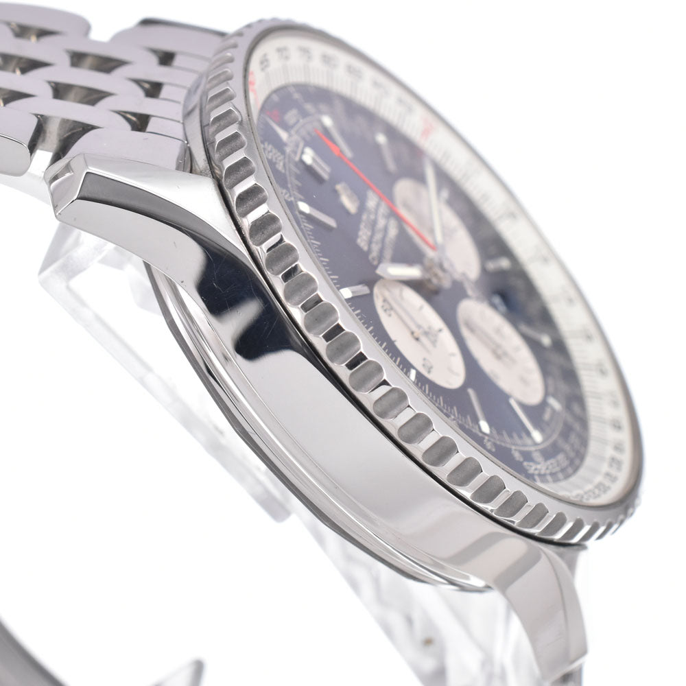 BREITLING Navi timer 01 AB0127 Chronograph Blue / Silver Dial Automatic Men's
 Watch K#150359
