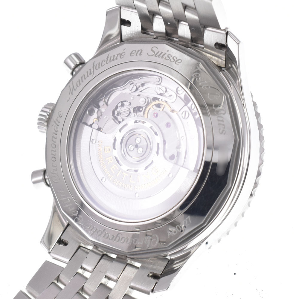 BREITLING Navi timer 01 AB0127 Chronograph Blue / Silver Dial Automatic Men's
 Watch K#150359