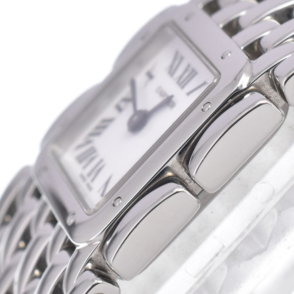CARTIER PANTHERE Ryuban W61001T9 White shell Dial Quartz Ladies
 Watch J#150362