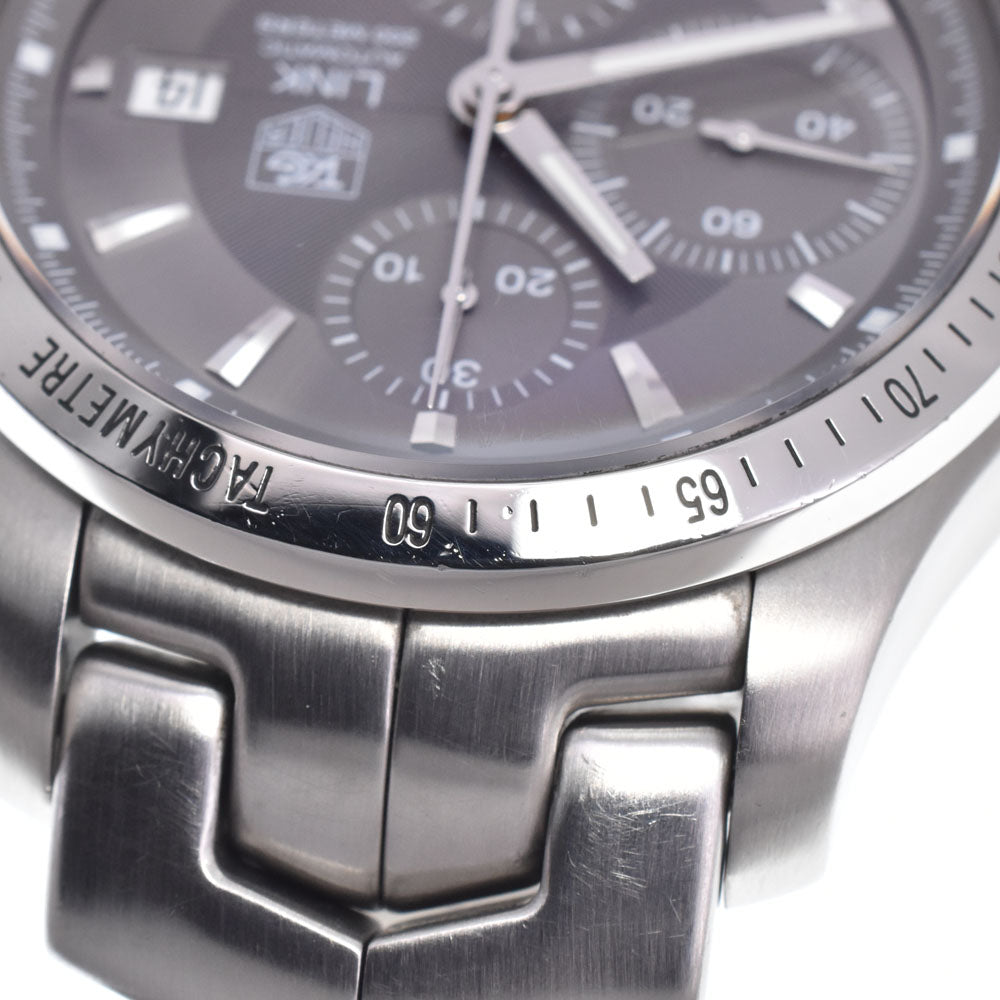 TAG HEUER Link CJF2115.BA0594 Chronograph gray Dial Automatic Men's
 Watch J#150363