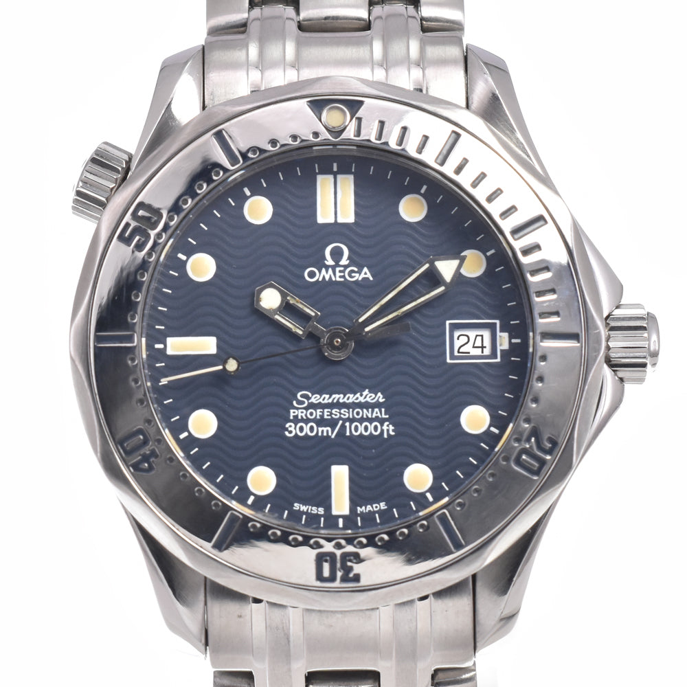 OMEGA Seamaster Professional 300M 2562.80 Date blue Dial Quartz Unisex
 Watch I#150364