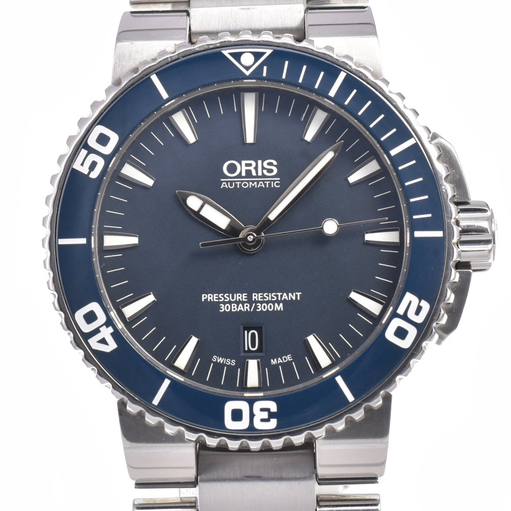 ORIS Aquis 7653 Date gray Dial Automatic Men's
 Watch J#150366