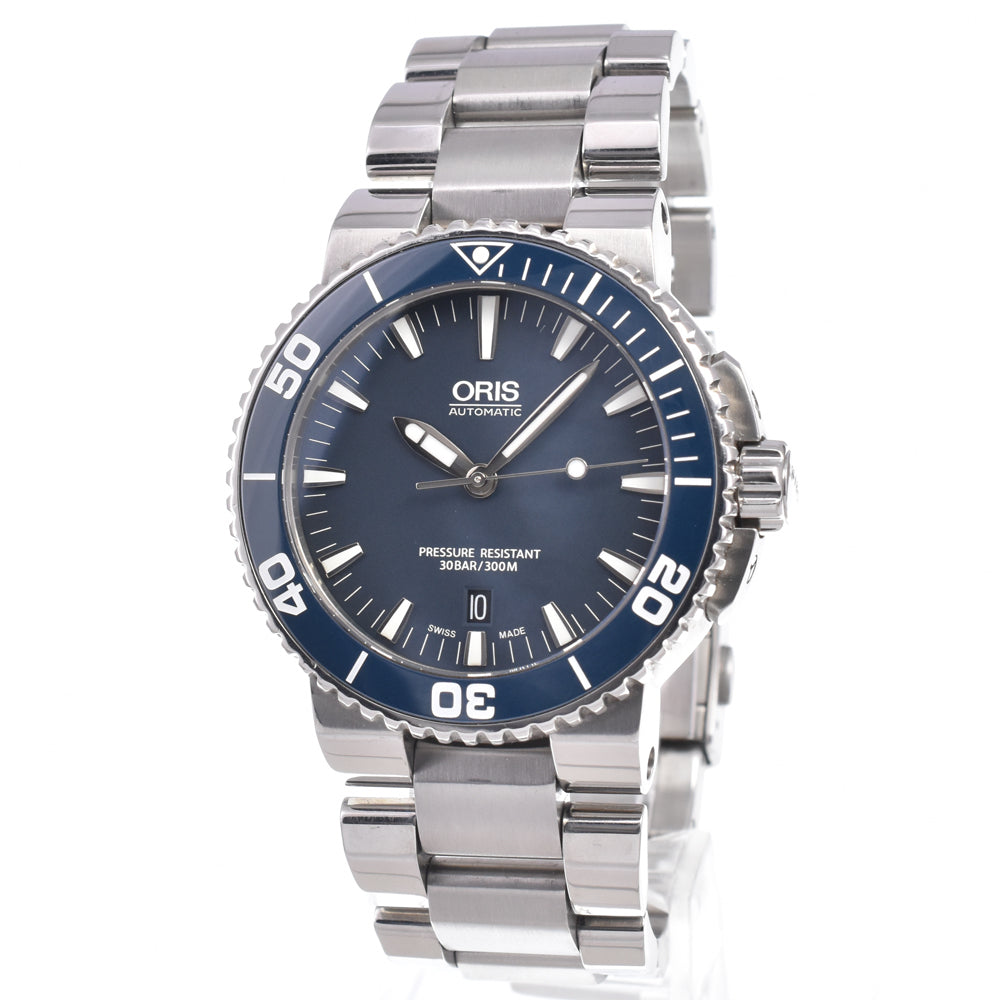 ORIS Aquis 7653 Date gray Dial Automatic Men's
 Watch J#150366