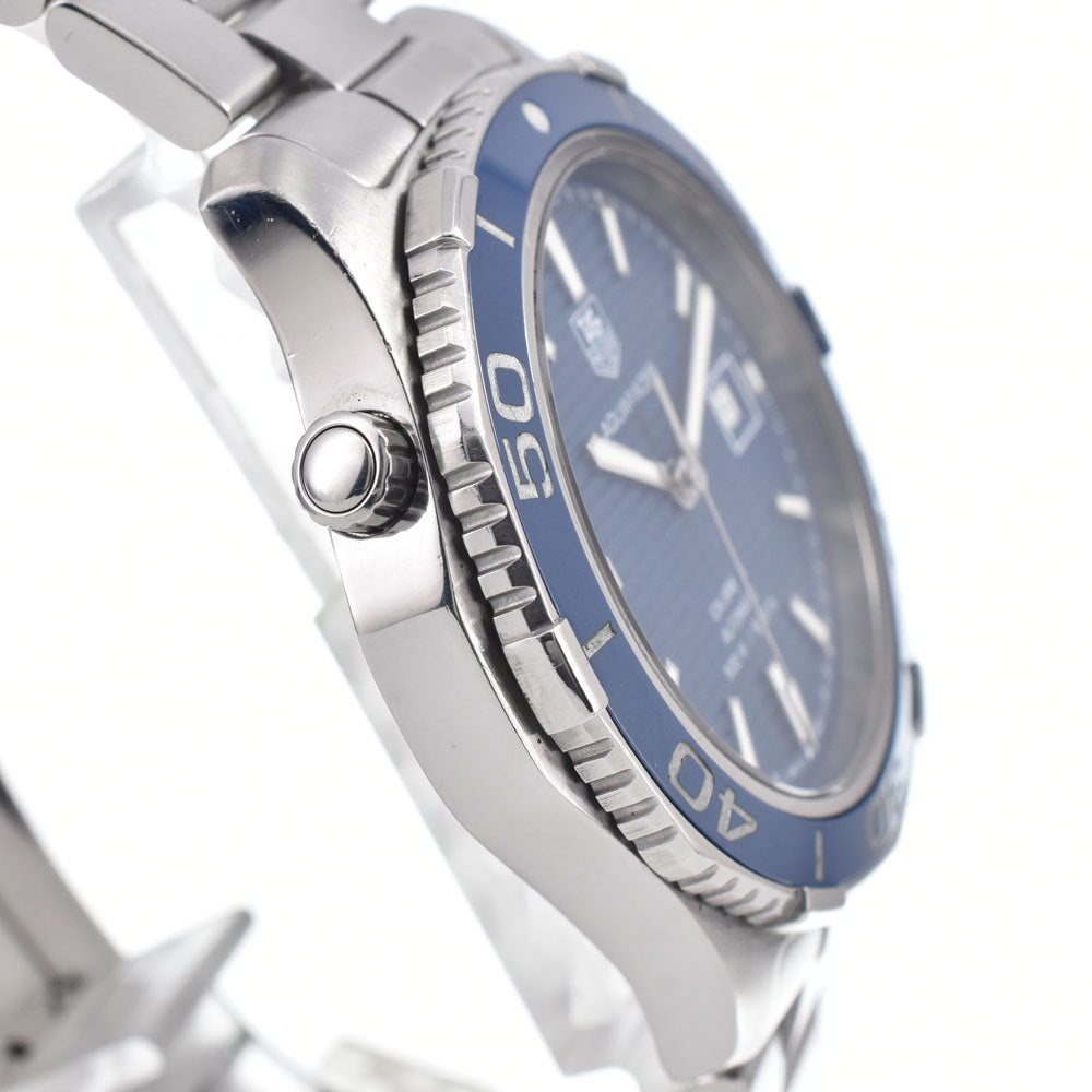 TAG HEUER Aqua racer WAK2111.BA0830 Date blue Dial Automatic Men's
 Watch I#150367