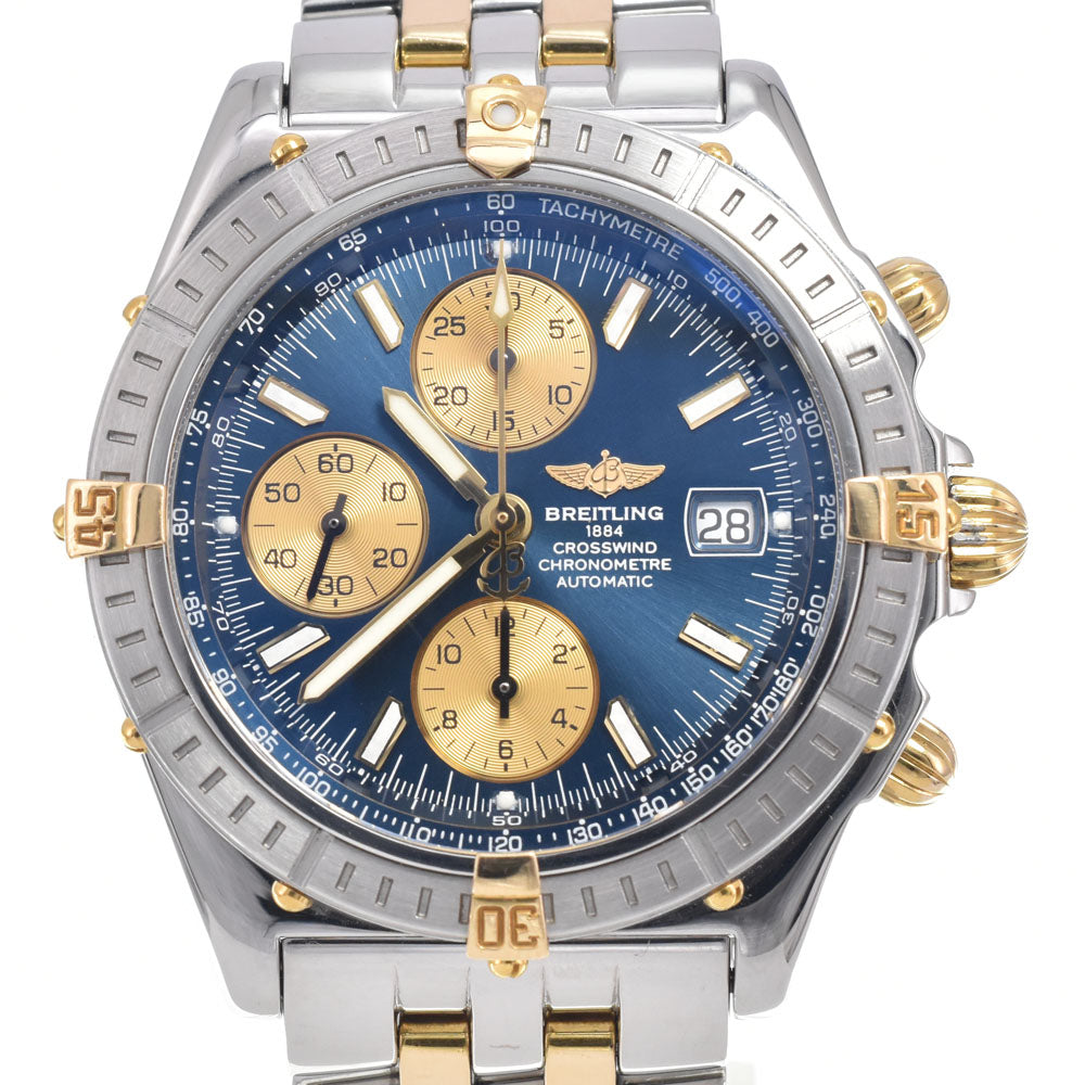 BREITLING Crosswind B13355 Chronograph Date blue Dial Automatic Men's
 Watch K#150368