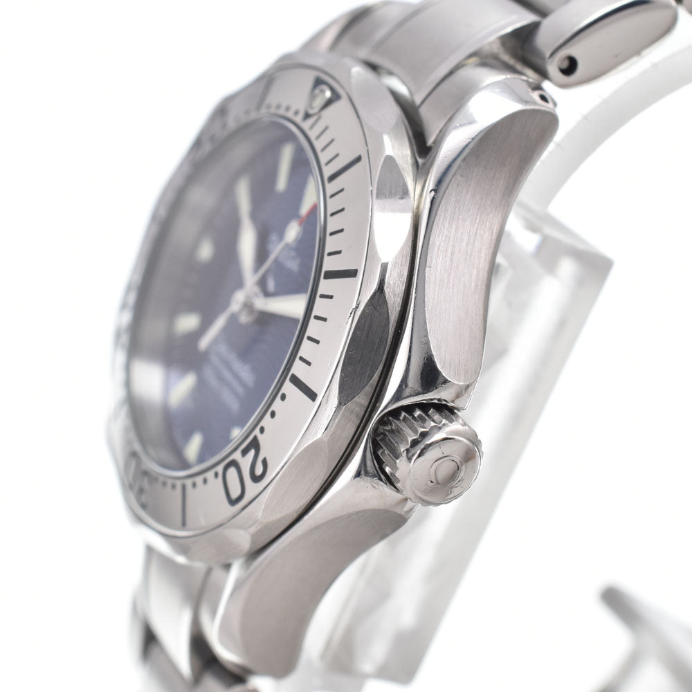 with paper OMEGA Seamaster 300M 2285.80 Date blue Dial Quartz Ladies
 Watch I#150369
