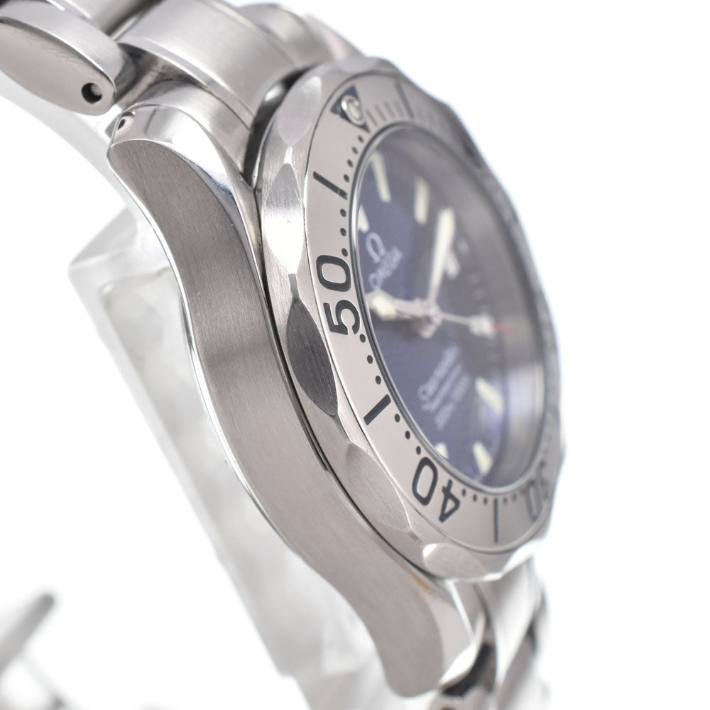 with paper OMEGA Seamaster 300M 2285.80 Date blue Dial Quartz Ladies
 Watch I#150369