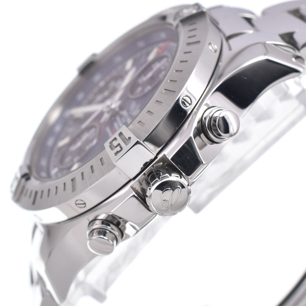 with paper BREITLING Colt Chrono Auto A13388 Chronograph blue Dial Automatic Men's
 Watch I#150373