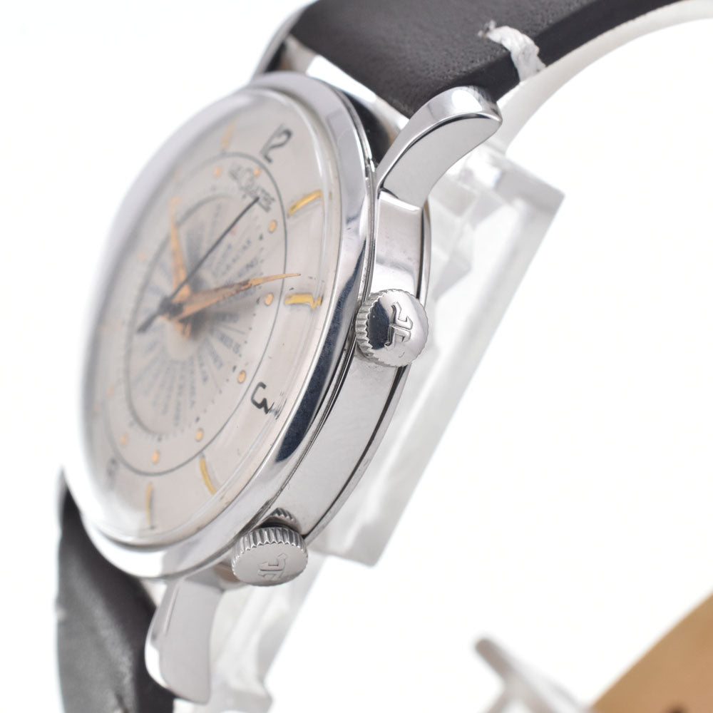JAEGER-LECOULTRE Memovox World Time Cal.814 Silver Dial Hand Winding Men's
 Watch I#150380