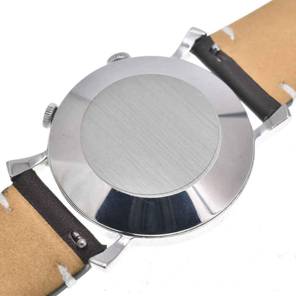 JAEGER-LECOULTRE Memovox World Time Cal.814 Silver Dial Hand Winding Men's
 Watch I#150380