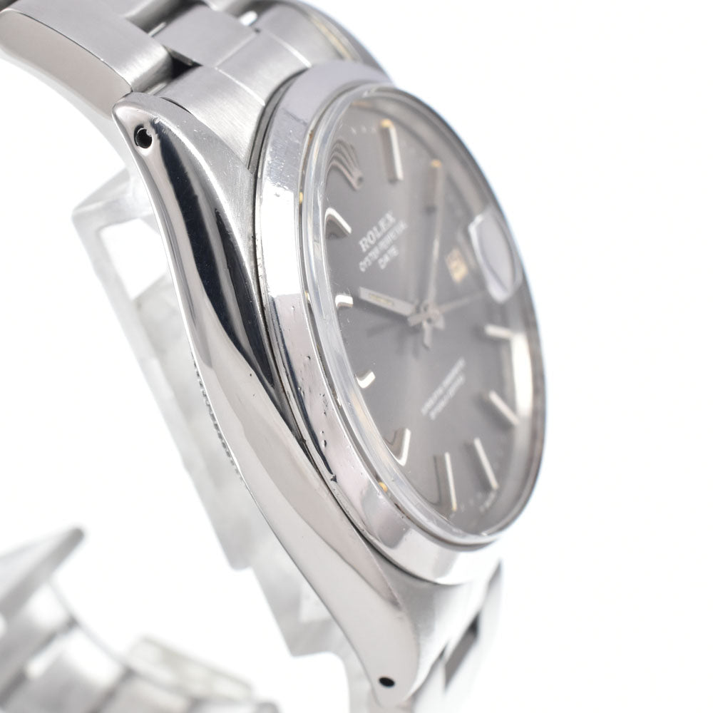 ROLEX Oyster perpetual date 1500 vintage Cal.1570 gray Dial Automatic Men's
 Watch K#150382