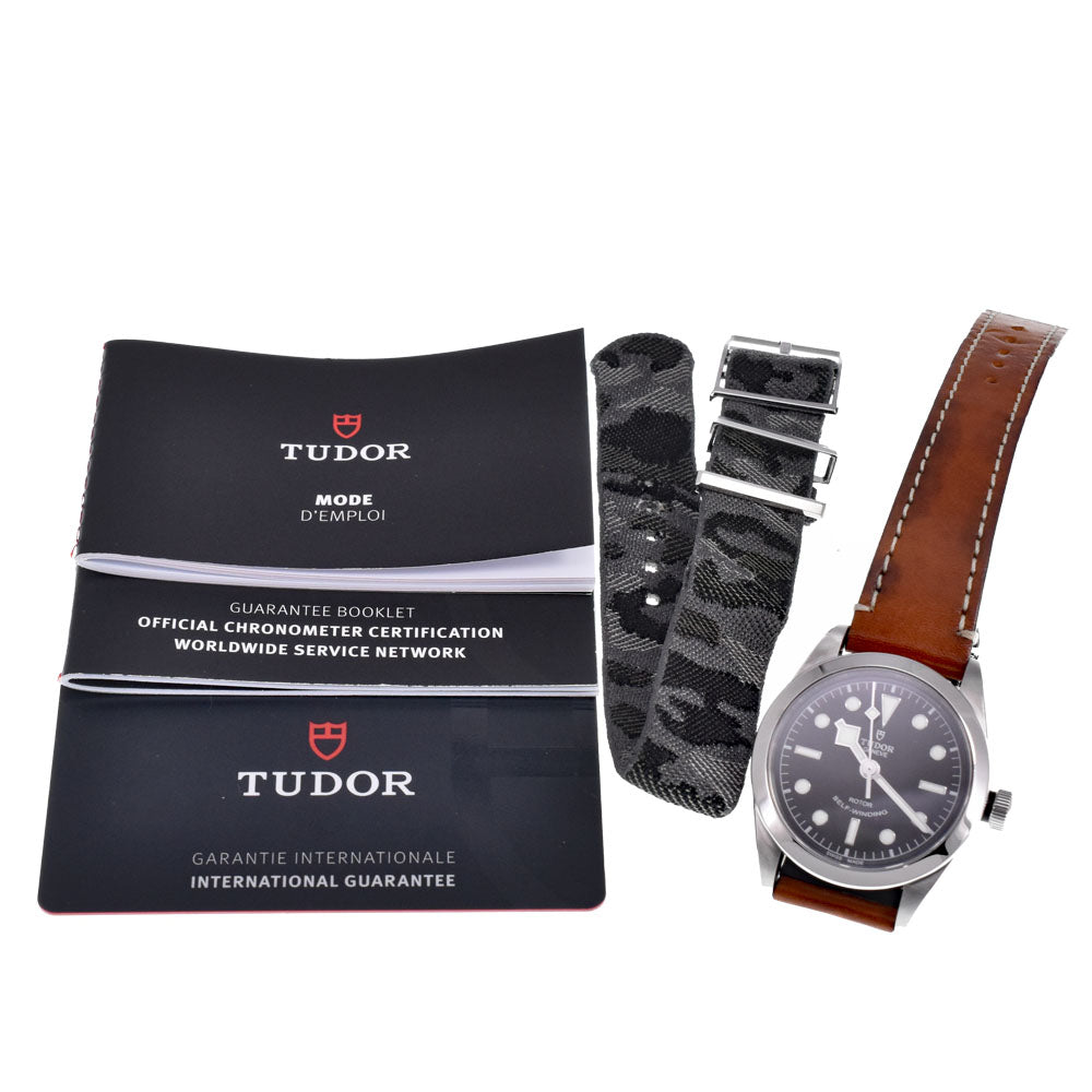 with paper TUDOR Heritage Black Bay 79500 black Dial Automatic Men's
 Watch J#150396