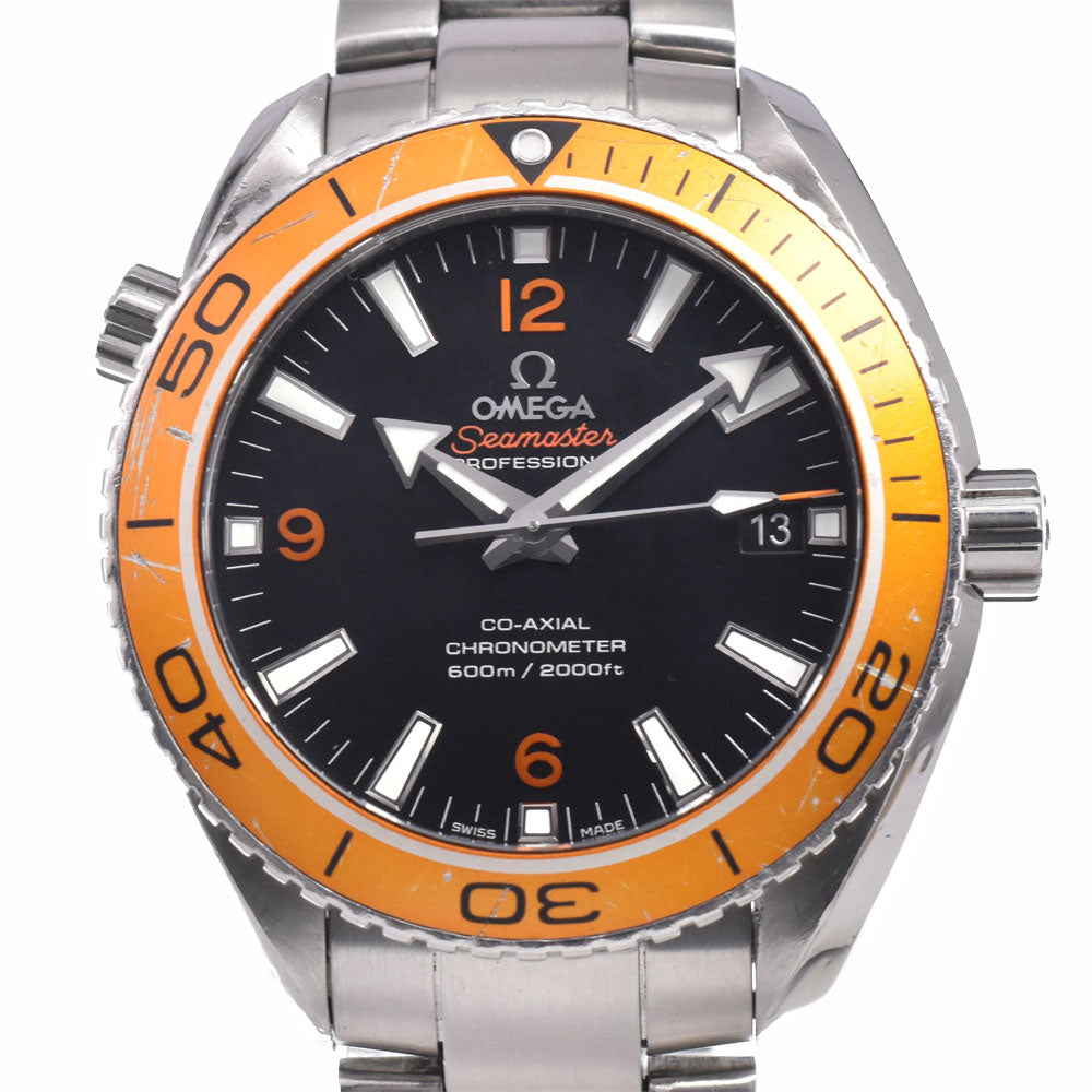 with paper OMEGA Seamaster 600 Planet Ocean 232.30.42.21.01.002 black Dial Automatic Men's
 Watch I#150397