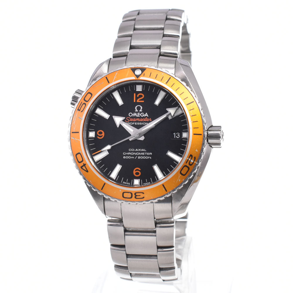 with paper OMEGA Seamaster 600 Planet Ocean 232.30.42.21.01.002 black Dial Automatic Men's
 Watch I#150397