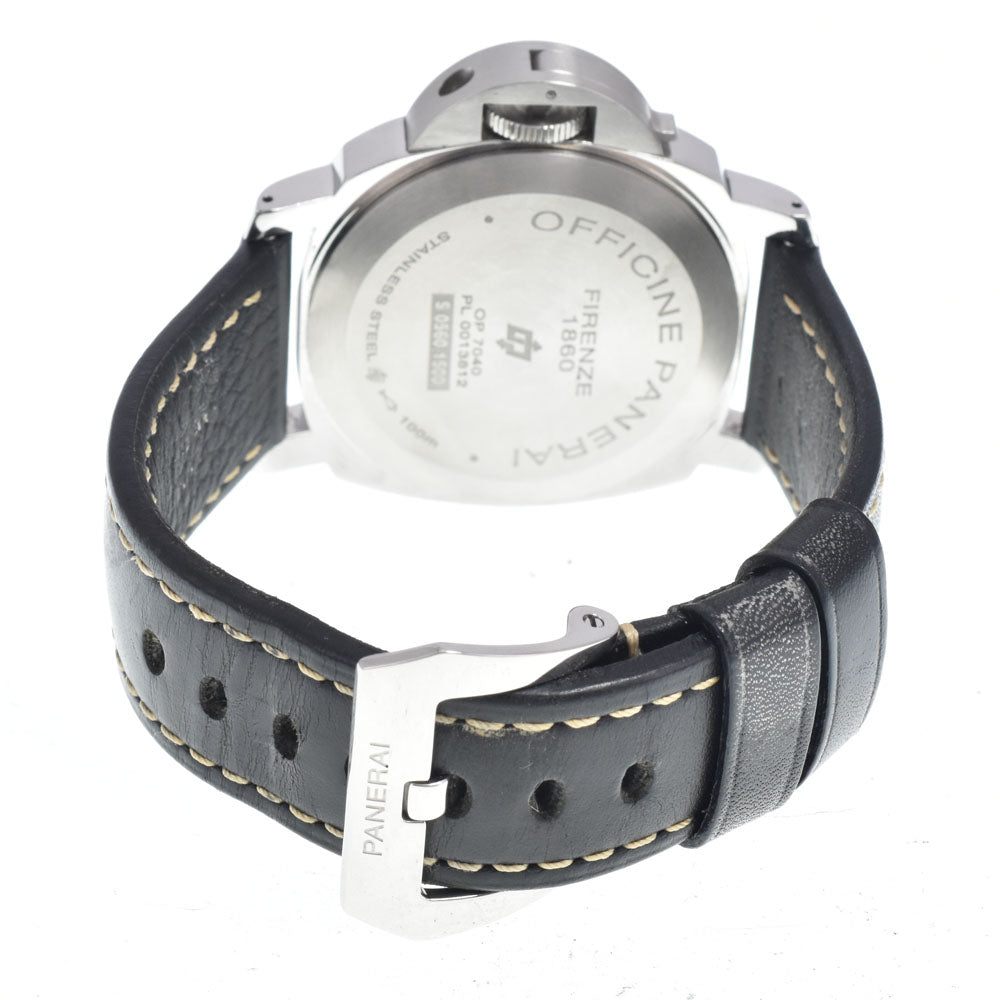 PANERAI Luminor Marina Logo Acciaio PAM00631 black Dial Hand Winding Men's
 Watch K#150400