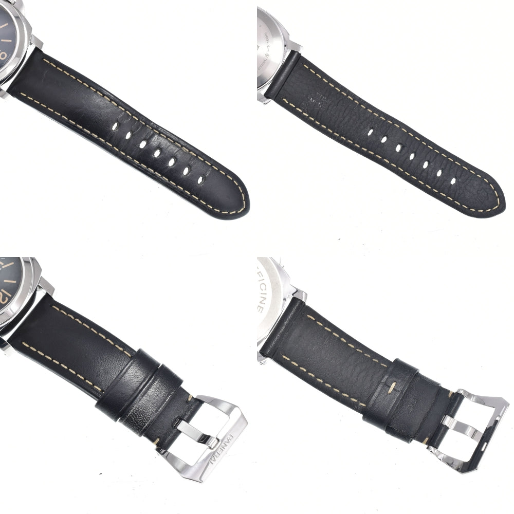 PANERAI Luminor Marina Logo Acciaio PAM00631 black Dial Hand Winding Men's
 Watch K#150400