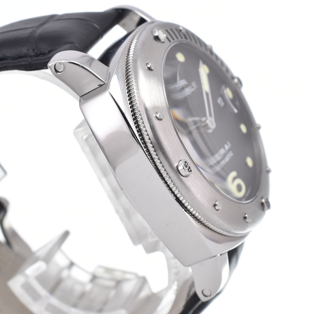 with paper PANERAI Luminor Submersible PAM00024 black Dial Automatic Men's
 Watch J#150401