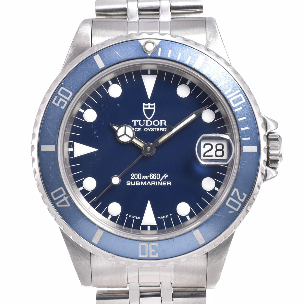 TUDOR Submarina 75090 Date B serial number blue Dial Automatic Unisex
 Watch L#150410