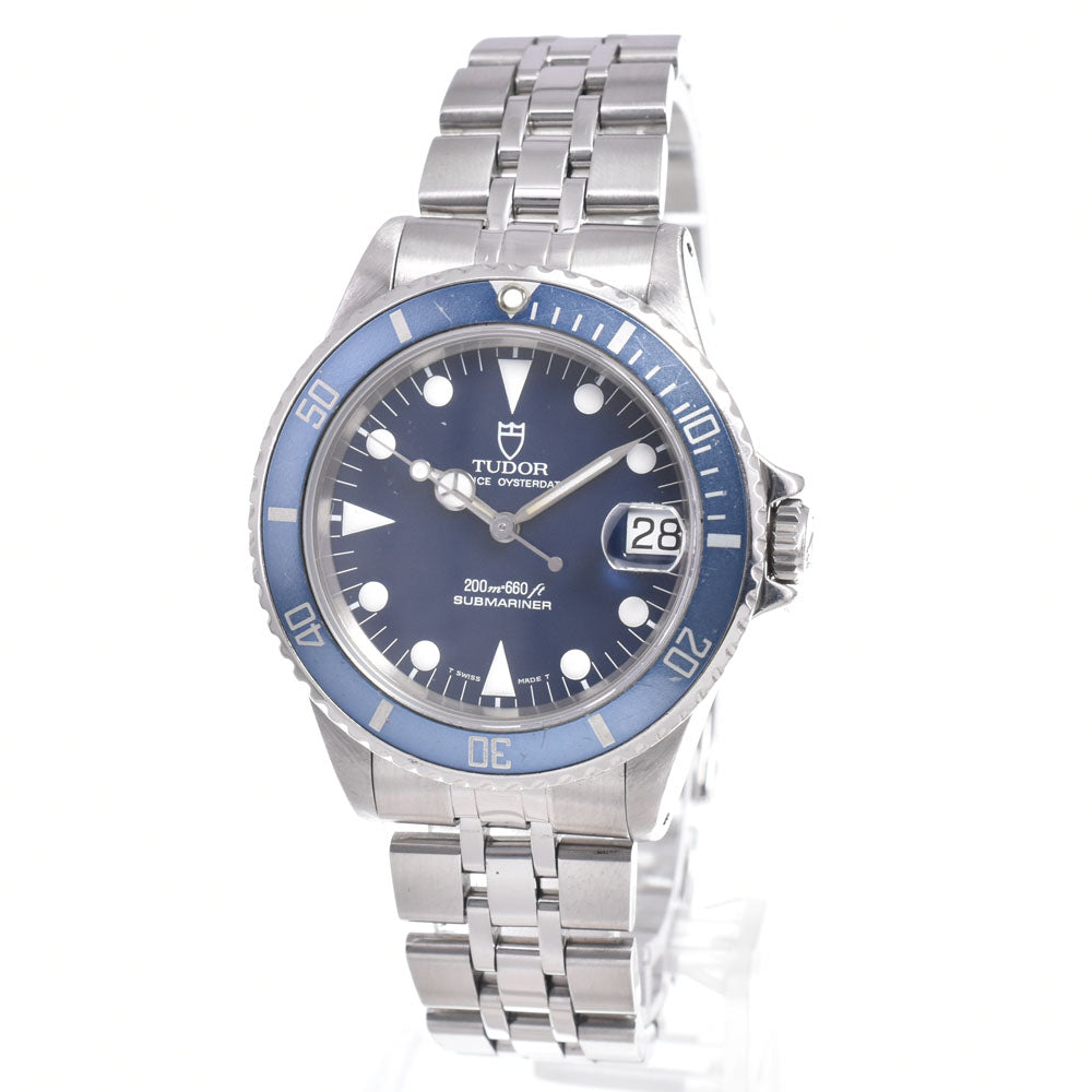 TUDOR Submarina 75090 Date B serial number blue Dial Automatic Unisex
 Watch L#150410