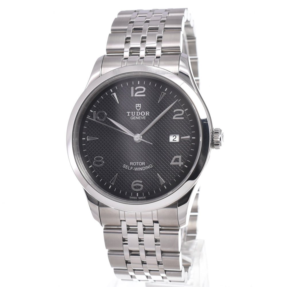 with paper TUDOR 1926 91650 Date black Dial Automatic Men's
 Watch J#150413