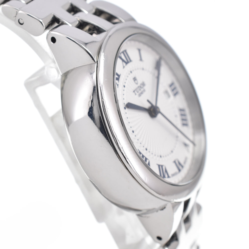 with paper TUDOR Claire de Rose 35500 Date Silver Dial Automatic Ladies
 Watch I#150414