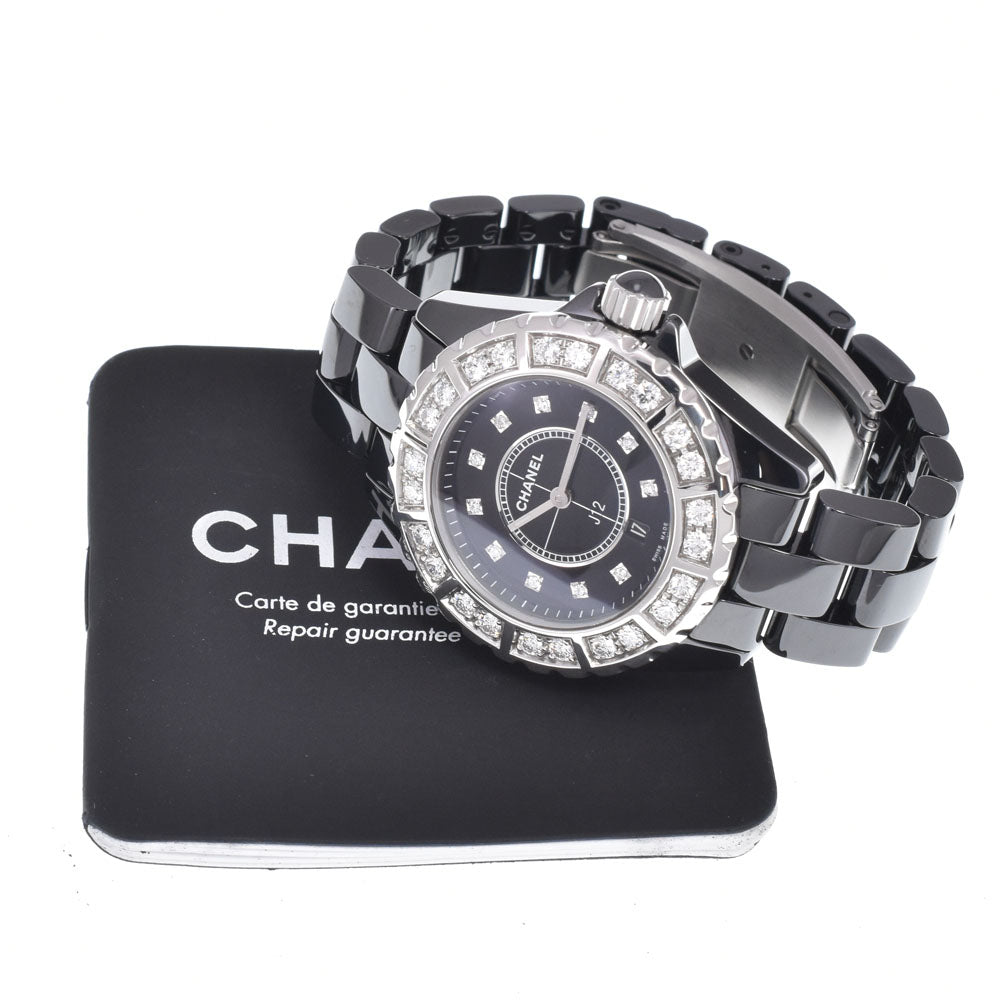 CHANEL J12 H2427 11P diamond black Dial Quartz Ladies
 Watch J#150416