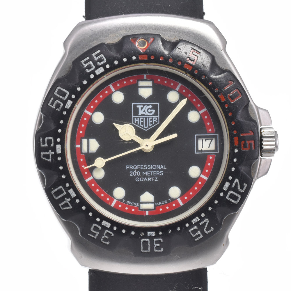 TAG HEUER Formula 1 Professional 200 374.513 Date black Dial Quartz Unisex
 Watch J#150420