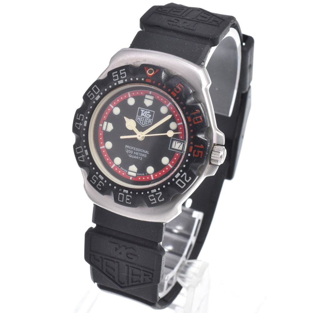TAG HEUER Formula 1 Professional 200 374.513 Date black Dial Quartz Unisex
 Watch J#150420