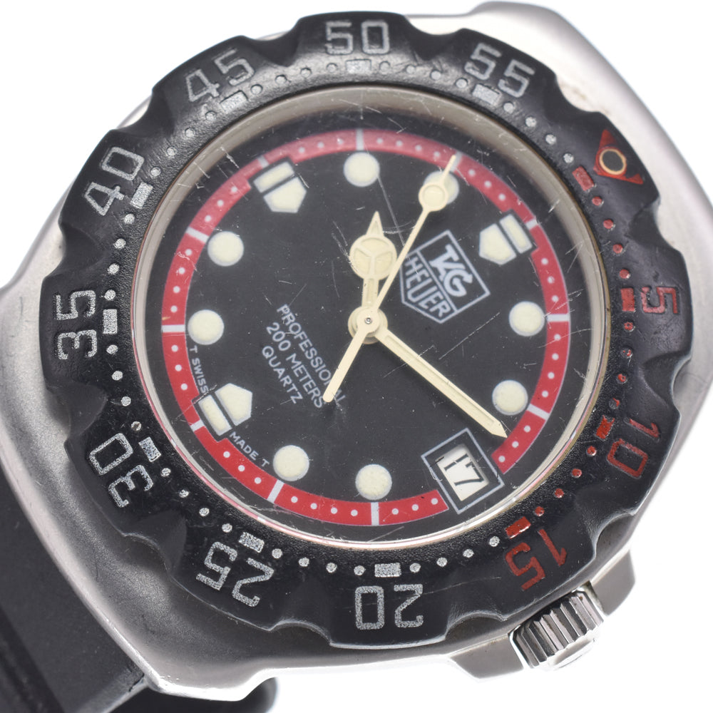 TAG HEUER Formula 1 Professional 200 374.513 Date black Dial Quartz Unisex
 Watch J#150420