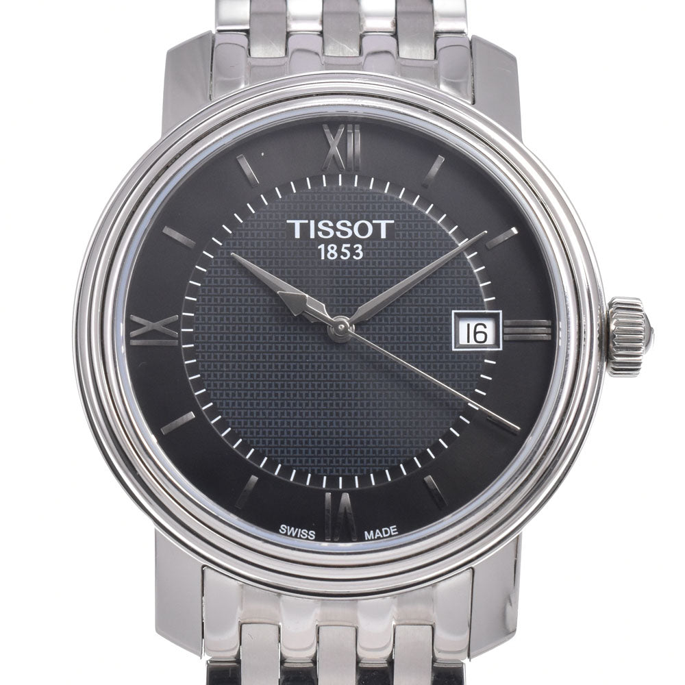 with paper TISSOT T-Classic T097.410.11.058.00 black Dial Quartz Men's
 Watch J#150421