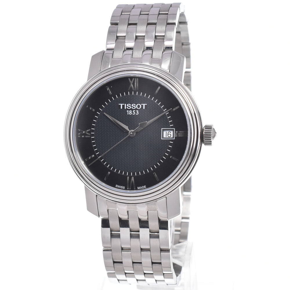 with paper TISSOT T-Classic T097.410.11.058.00 black Dial Quartz Men's
 Watch J#150421