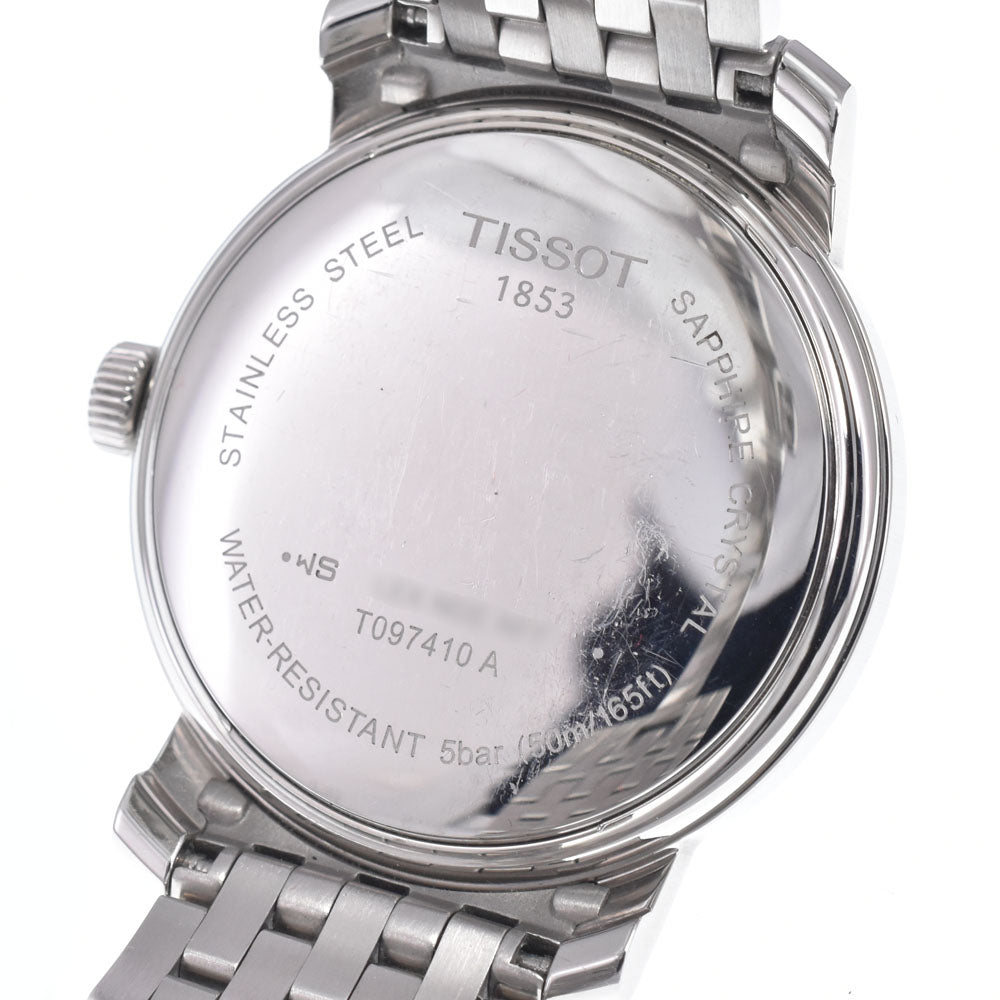 with paper TISSOT T-Classic T097.410.11.058.00 black Dial Quartz Men's
 Watch J#150421