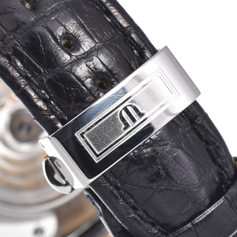 with paper MAURICE LACROIX 67839-1123 black Dial Automatic Men's
 Watch J#150428