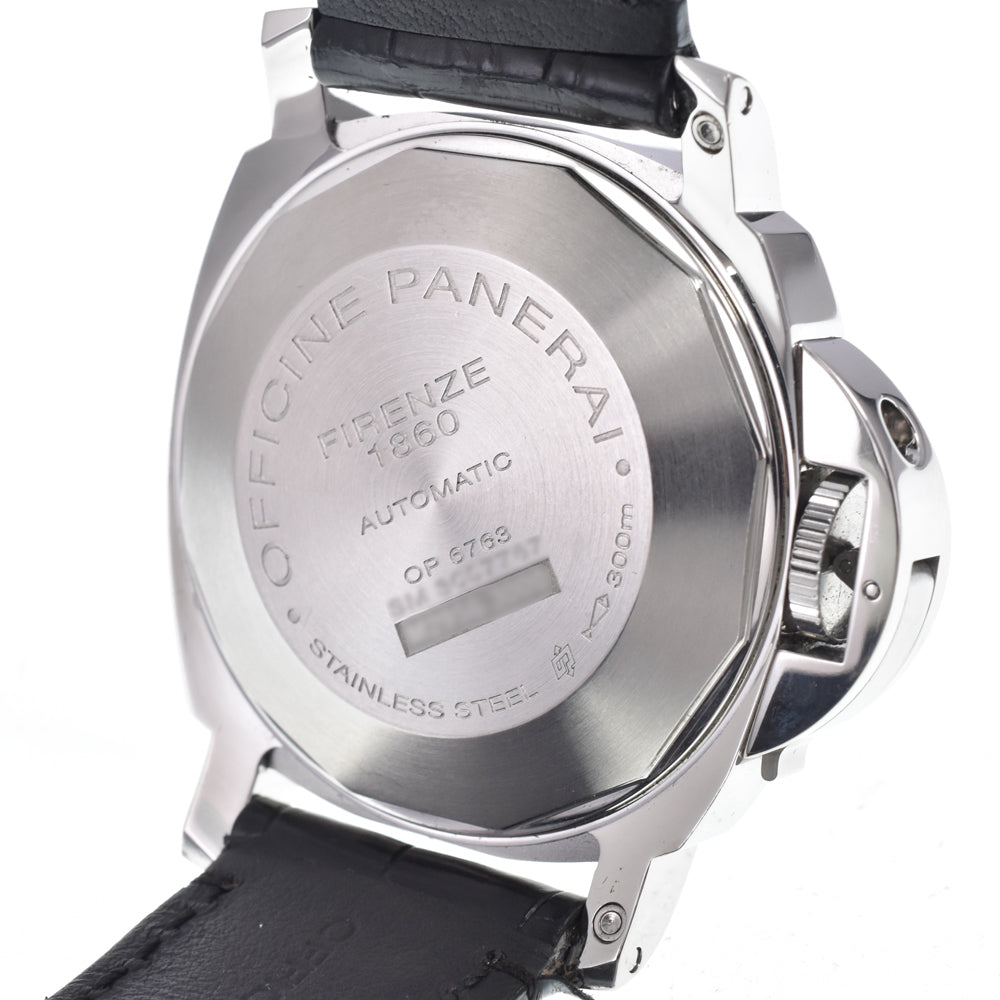 with paper PANERAI Luminor Marina PAM00104 black Dial Automatic Men's
 Watch J#150429