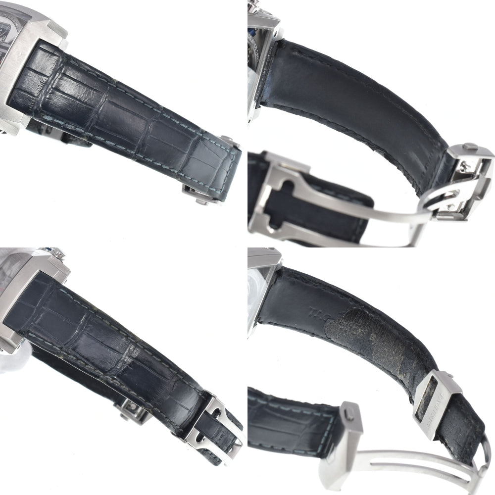 TAG HEUER Monaco 24 CAL5111.FC6299 Chronograph Date Caliber 36 Silver / Blue Dial Automatic Men's
 Watch I#150430