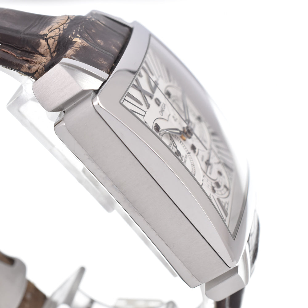 with paper OMEGA De Ville X2 COAXIAL 423.13.37.50.02.001 Chronograph white Dial Automatic Men's
 Watch J#150431