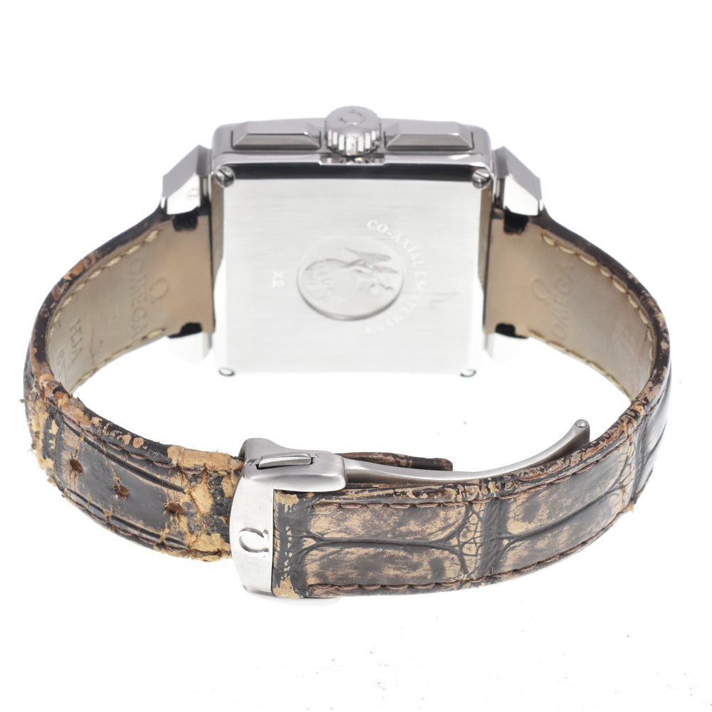 with paper OMEGA De Ville X2 COAXIAL 423.13.37.50.02.001 Chronograph white Dial Automatic Men's
 Watch J#150431