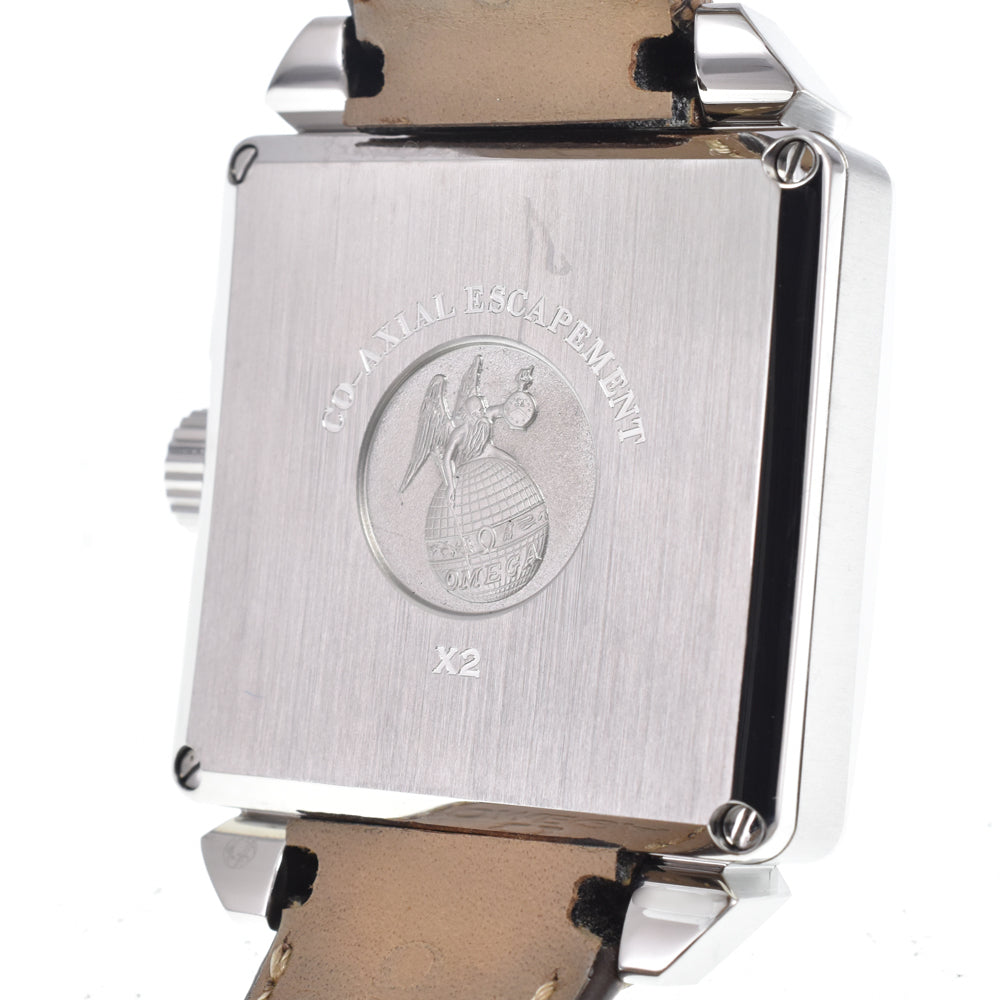 with paper OMEGA De Ville X2 COAXIAL 423.13.37.50.02.001 Chronograph white Dial Automatic Men's
 Watch J#150431