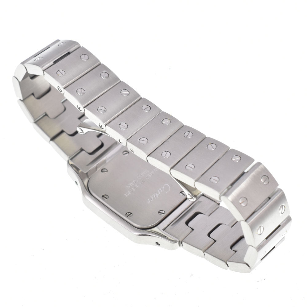 CARTIER Santosgalbe SM W20056D6 Silver Dial Quartz Ladies
 Watch J#150433