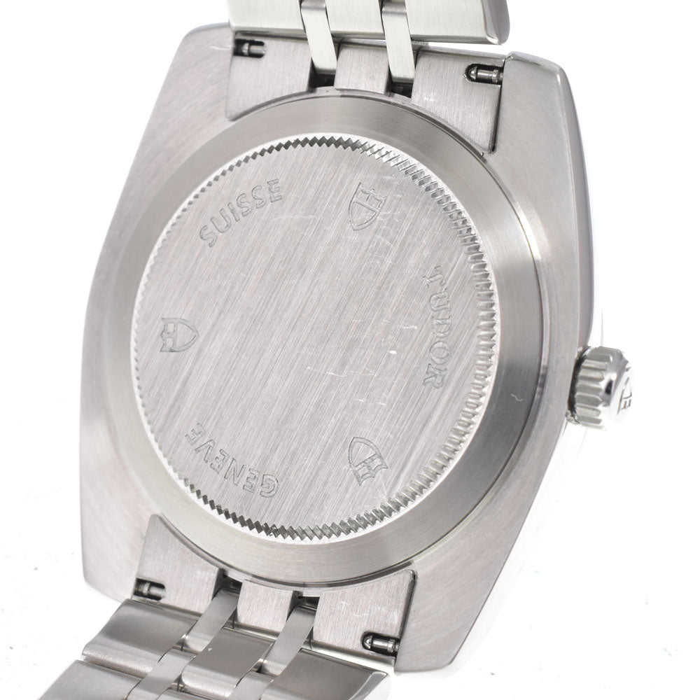 with paper TUDOR Classic Date 21020-0002 Diamond Bezel Silver Dial Automatic Men's
 Watch L#150435