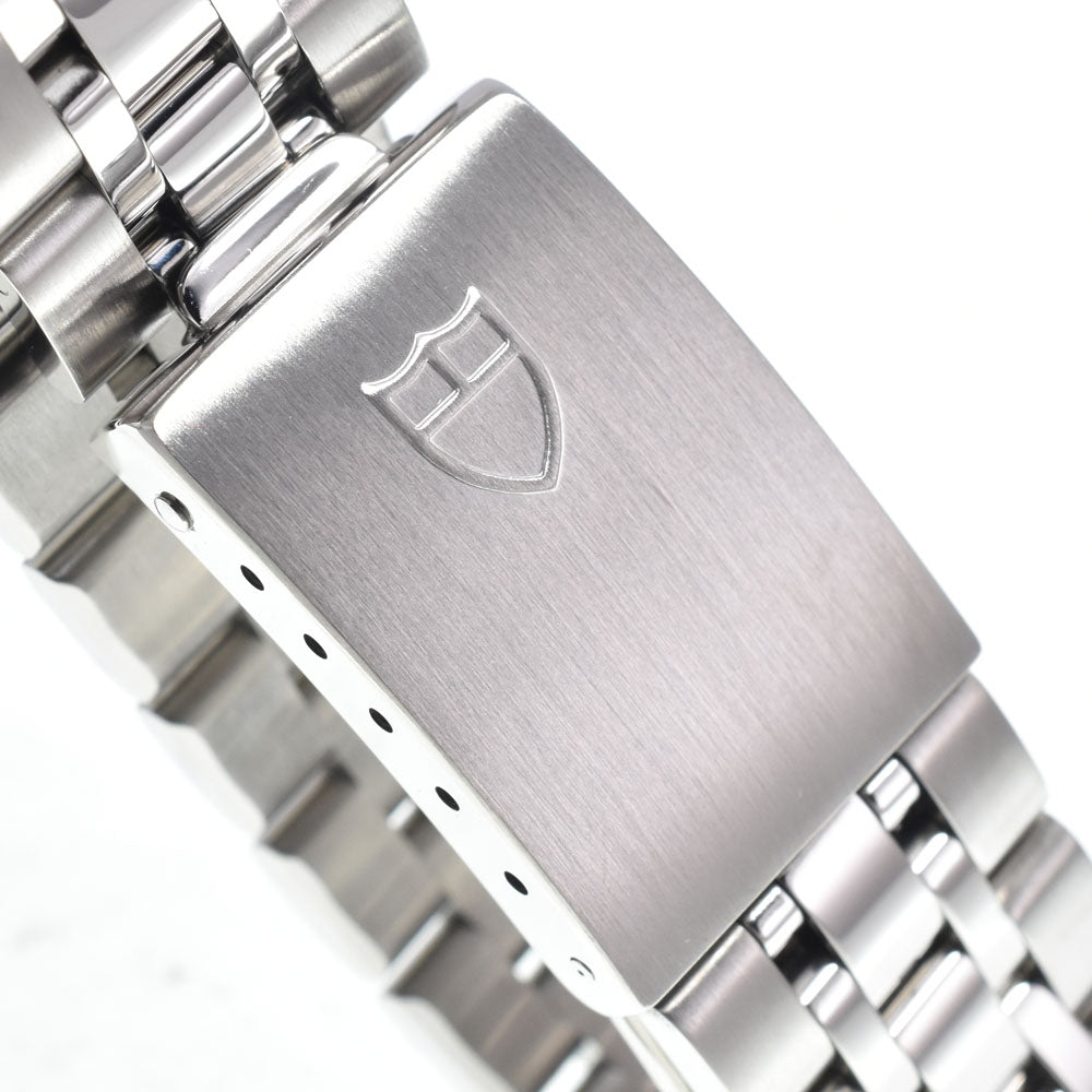 with paper TUDOR Classic Date 21020-0002 Diamond Bezel Silver Dial Automatic Men's
 Watch L#150435
